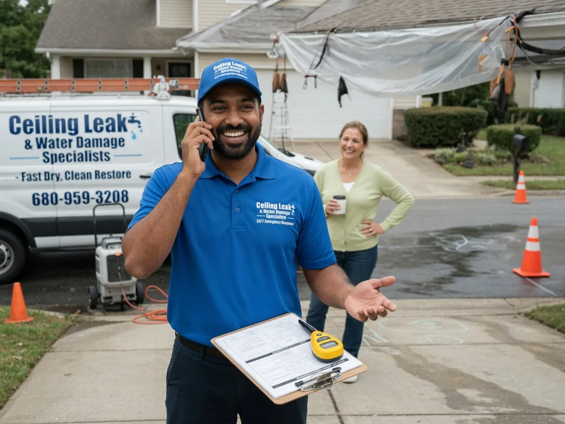 Ceiling Leak Cleanup Washta, IA FAQs